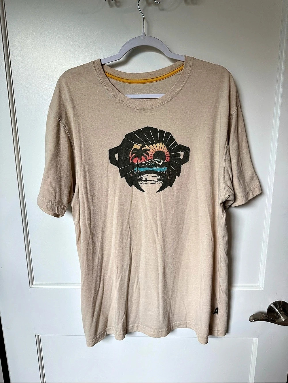 Howler Brothers Tan Monkey Men’s T-Shirt - XL